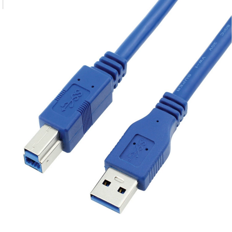 USB 3.0 принтерная кабель данных A к B USB линия передачи общественная реклама для быстрой печати