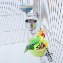 鸟用品 鸟用具 鸟食槽 鹦鹉食盒食槽食杯食罐食碗 鹦鹉饮水碗水杯