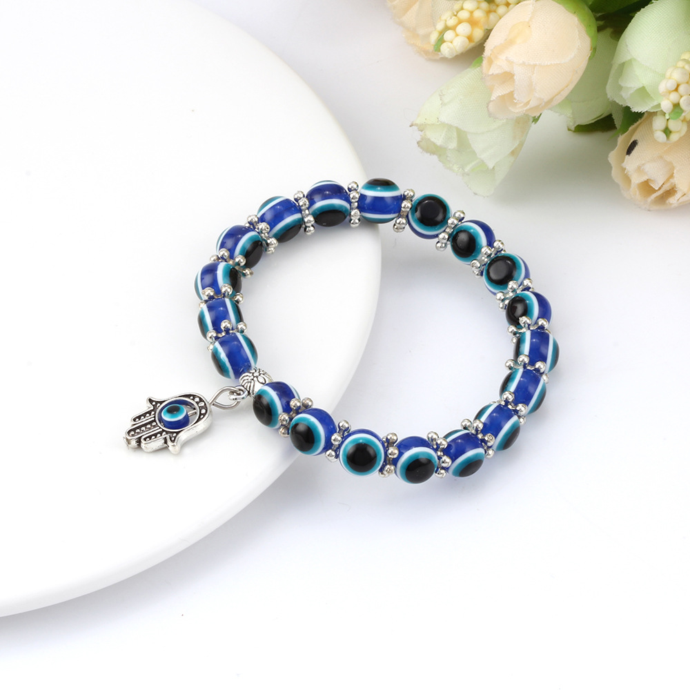 Simple Style Eye Resin Beaded Women's Bracelets 1 Piece display picture 3