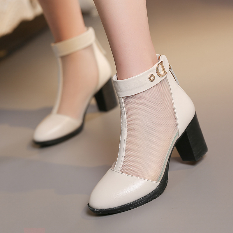 Bottes femme en En cuir - Ref 3355020 Image 3