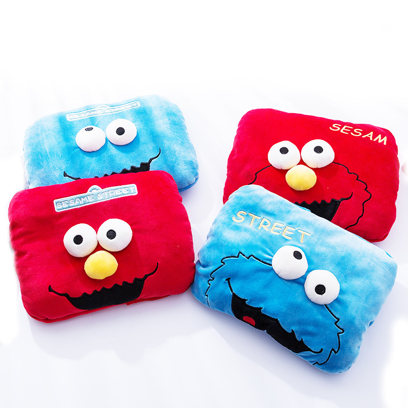 微笑精品充電熱水袋鼓眼芝麻街暖手寶安全防爆暖寶寶雙手插批發