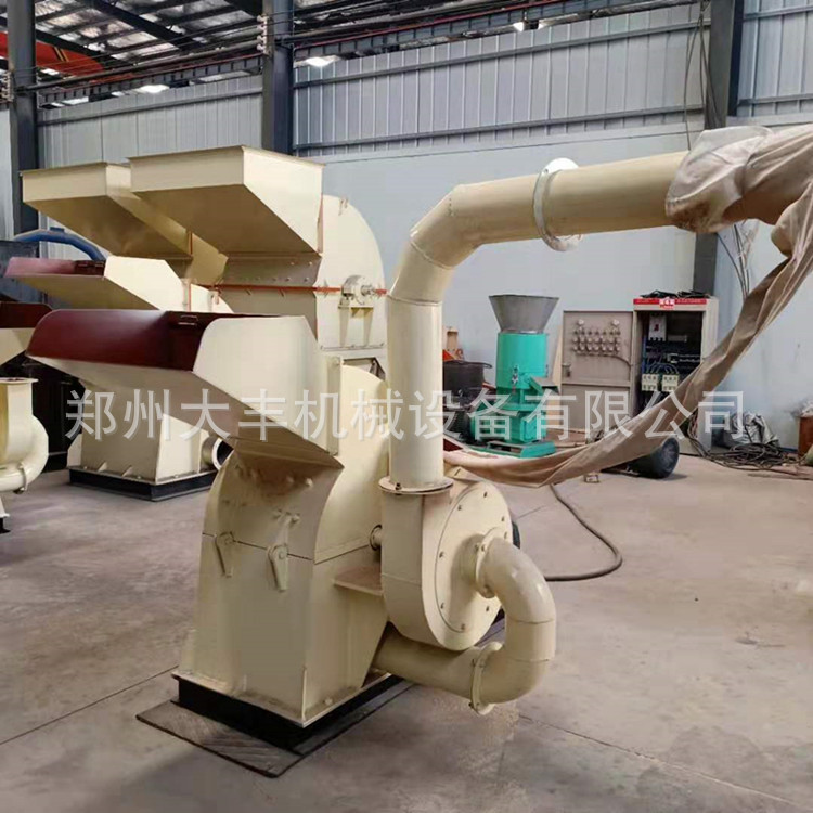 木屑玉米棒锯末粉碎机造纸制香用多功能下脚料木材粉碎机