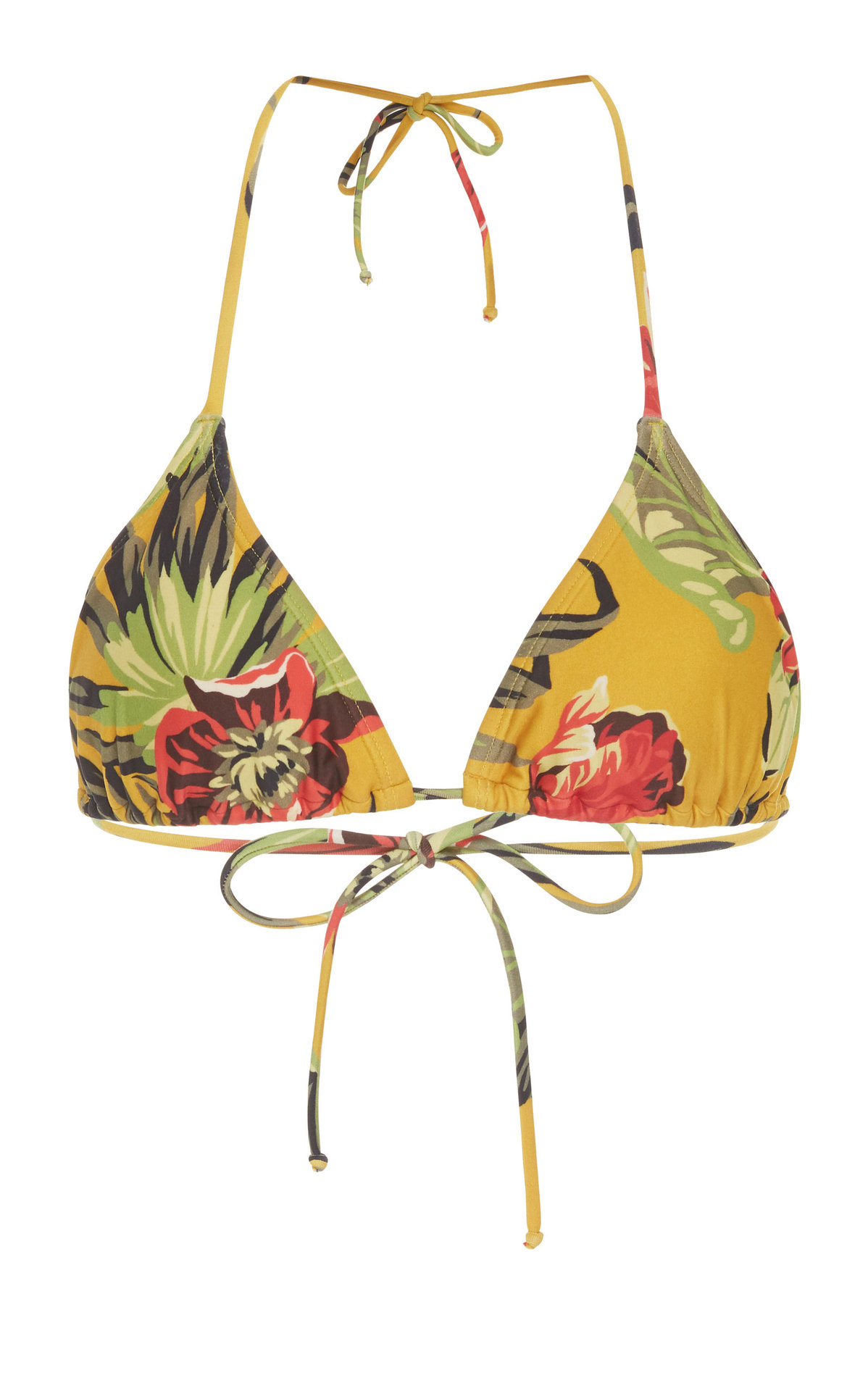 triangle multi-rope printing bikini  NSHL44018