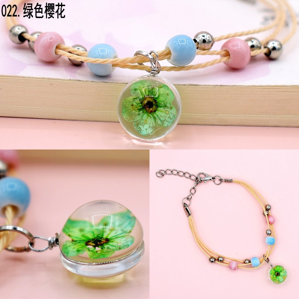 Bracelet en Perles en céramique Boule de verre alliage - Ref 3446506 Image 59