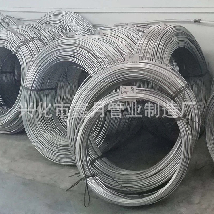 精密空心不锈钢盘管  304不锈钢毛细管加工  卫生级切割无缝钢管