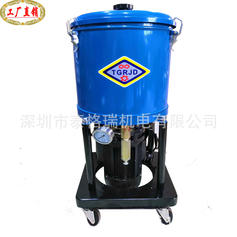 电动油脂加油机 挖机电动黄油机 港口装吊车黄油打油机厂家直销