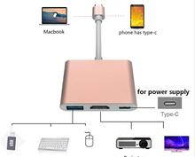 USB 3.1/M TO USB3.1/F+HDMI/F+1*USB3.0DӾ type-Cһ