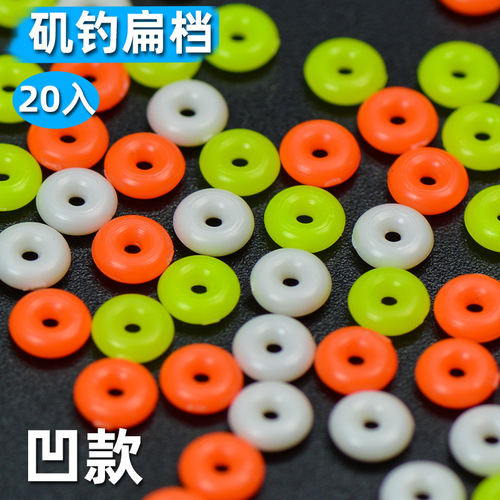 New rock fishing flat line block semi-circular gear rock fishing accessories half gear Awa line group gear bean fishing supplies fishing tackle