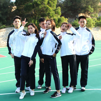 Spring and autumn season junior middle school high school student school uniform suit Middle school student Class clothes customized new pattern Athletic Wear pupil Manufactor