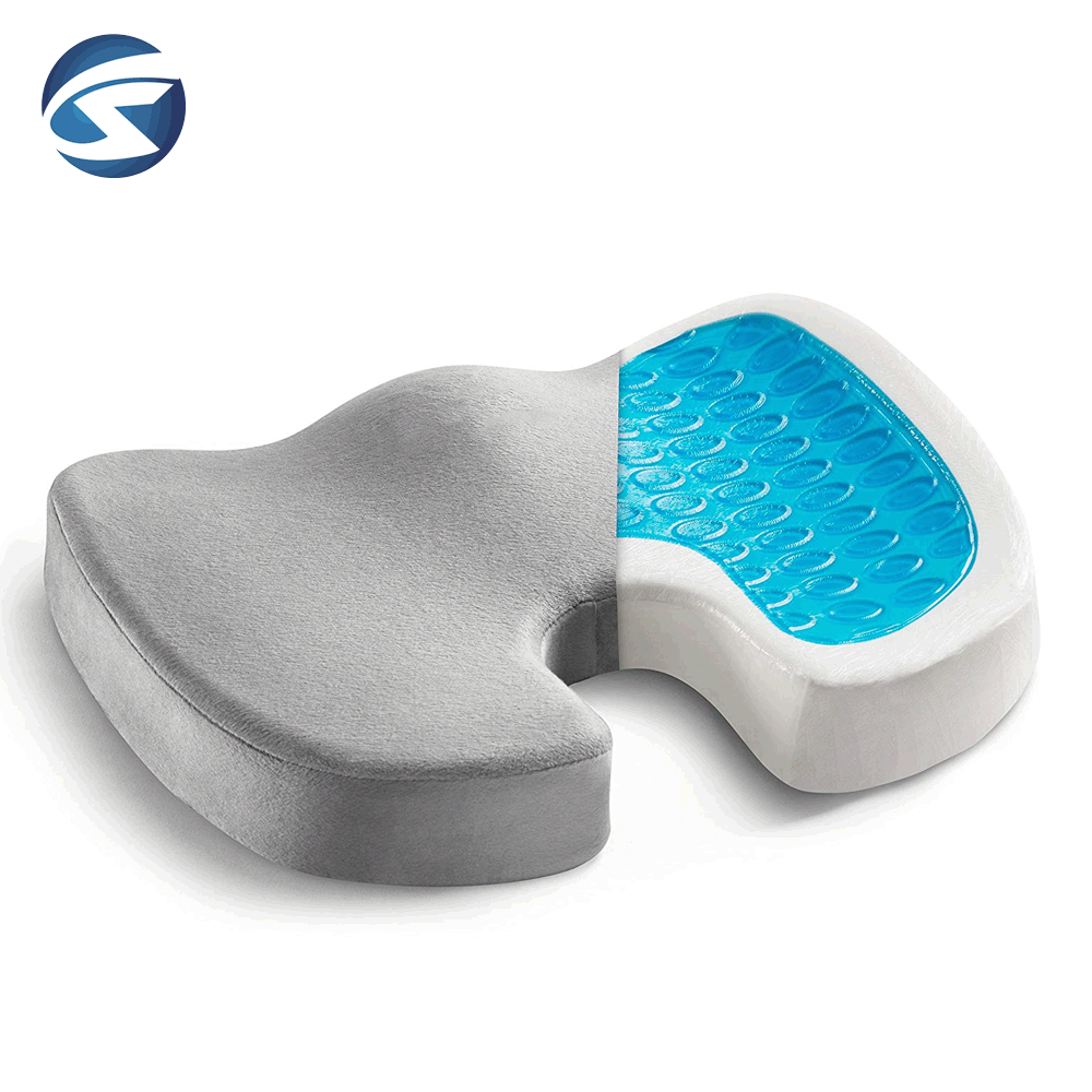 Gel memory sponge beautiful buttocks cushion Gel cushion Tail spine…