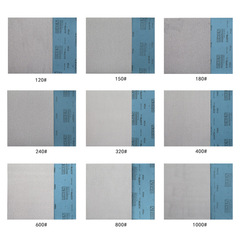 Japanese Riken A35PM 230*280mm square coated blue paper white sanding abrasive paper for wood surface sanding paper