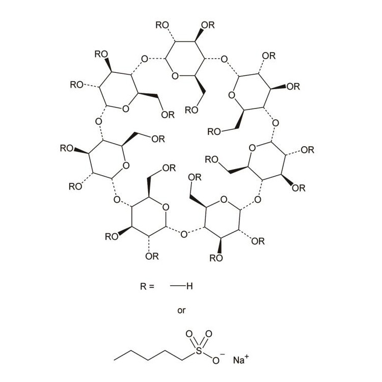 注射剂辅料磺丁基倍他环糊精钠