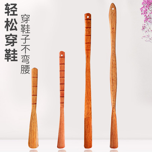 Factory direct-selling shoehorn, extra long solid wood shoehorn, 75 cm solid wood shoe lifter, can be used to make logo shoe pullers