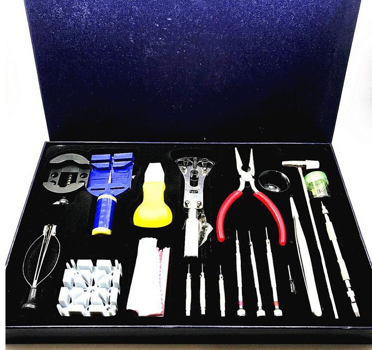 修表工具 手表维修工具 多用修表工具套装 拆表带器 开底器 纸盒