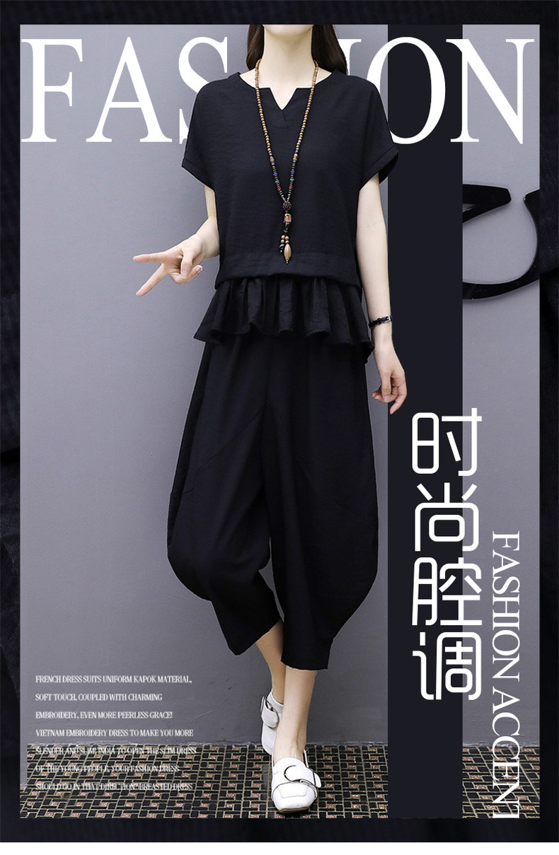 Costume femme en Mélange de coton - Ref 3335715 Image 7