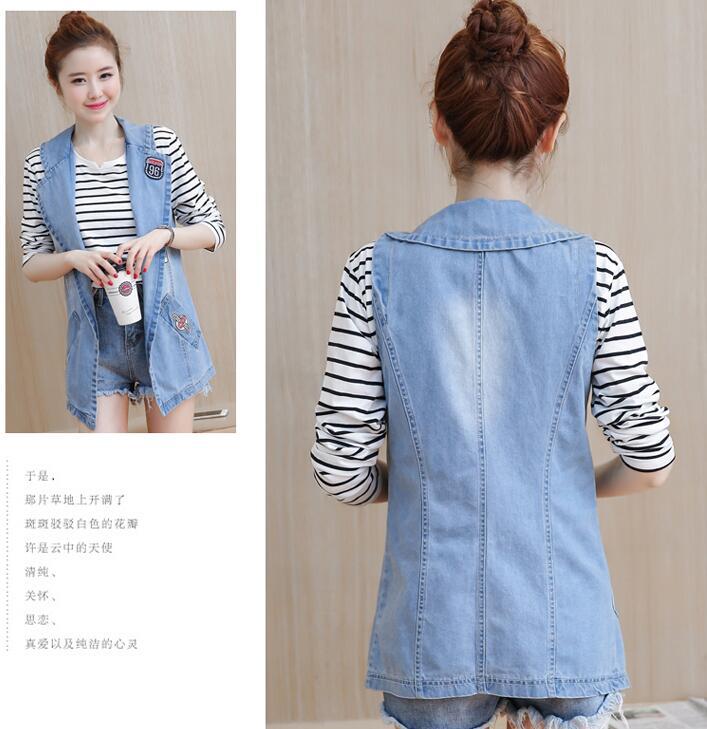 Gilet femme HYUN MAI COWBOY en Cow-boy - Ref 3317349 Image 10