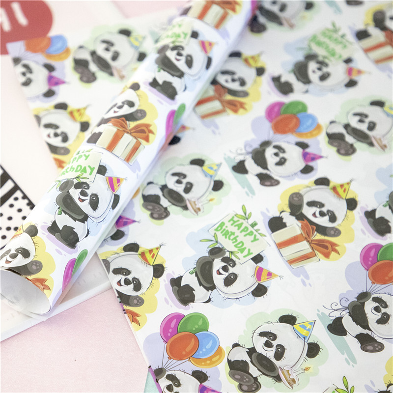 Graduación Día DE LOS NIÑOS dibujos animados lindo regalo de cumpleaños regalo caja de regalo papel de envolver jardín de infantes hecho a mano protección del medio ambiente producción de papel