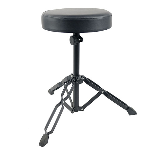 High-end jazz drum stool double flat iron foot drum stool bracket and hard stool surface sponge thickened drum stool DRUM STOOL
