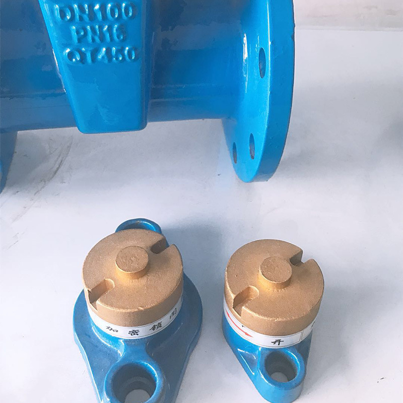 大体暗杆磁性加密防盗软密封闸阀自来水表前阀门现货供应JMZ45X