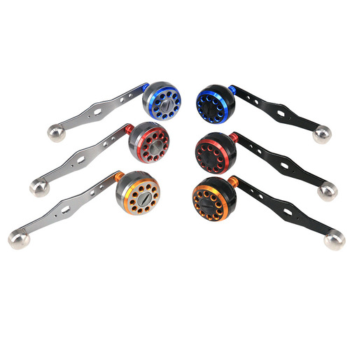 Dequ Fishing Gear Water Drop Wheel 100MM Extended Full Metal Weight Block Single Rocker Arm Set + 38MM Grip Pill Modification