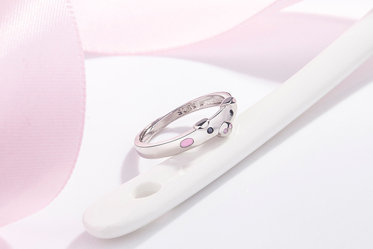 Korean version piggy copper ring wholesale