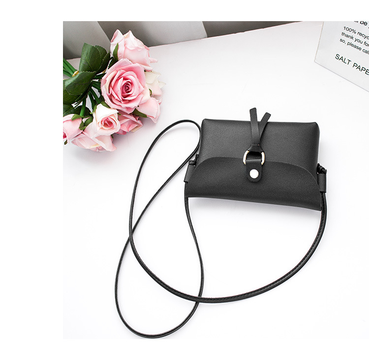 Women's Backpack Backpack Solid Color Pattern All Seasons Season Women'S Gender Women's Small Pu Leather Solid Color Basic Square Flip Cover Shoulder Bag Crossbody Bag