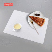 创意硅胶西餐垫长方形厨房隔热菜垫防滑餐桌垫抽屉垫防水碗垫印刷