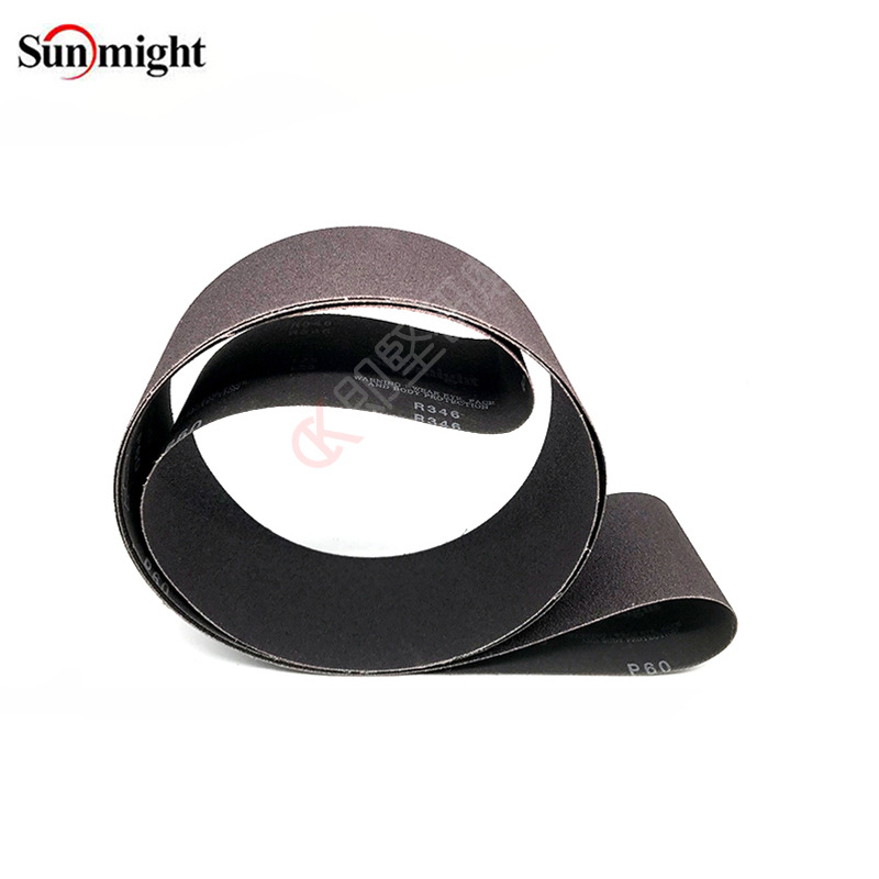 韩国R346不锈钢水磨砂带 尼龙砂带 氧化铝环形砂带 超镜面抛光条