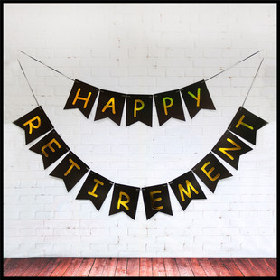 �W���r����β��������ڽ� HAPPY RETIREMENT��ĸ��������玧��