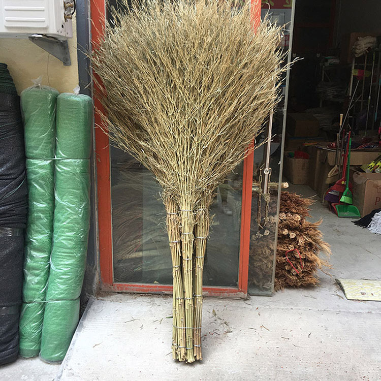 竹制大扫把笤帚扫帚园林扫帚庭院打扫环卫塑料丝大扫把户外马路扫-阿里巴巴