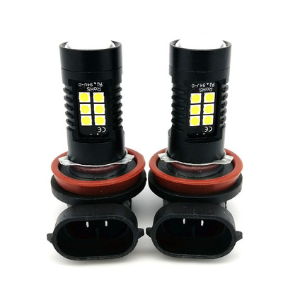 Фабричный прямой автомобиль светодиодный Fog Light H8 H11 9005 9006 21SMD 3030 Cross -Bordder Hot -Ssoepling Products