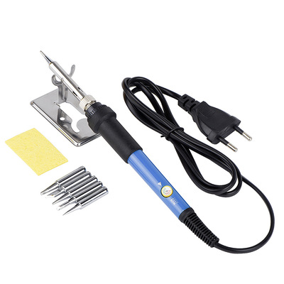 220v60W欧规可调温电烙铁套装 一件代发