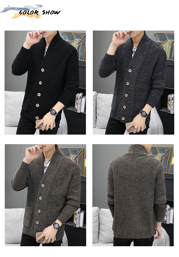 Pull homme en Chenille - Ref 3418061 Image 11