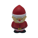 新品 PU SANTA WITH HAT PU发泡玩具戴帽圣诞老人 STRESS BALL