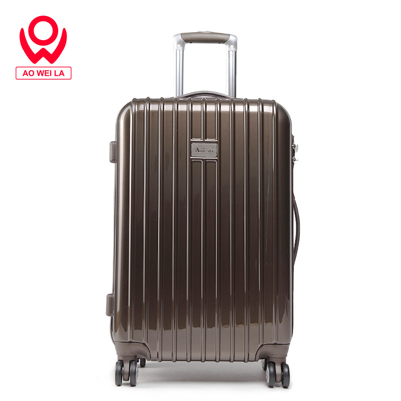 Aoweila/批發(fā)20寸24寸28寸經(jīng)典密碼硬箱行李箱ABS+PC登機箱萬向輪拉桿箱
