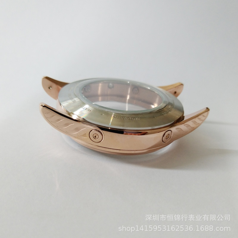 工厂现货钟表配件不锈钢表壳 精钢表壳 适配机械表透视底防水手表-阿里巴巴