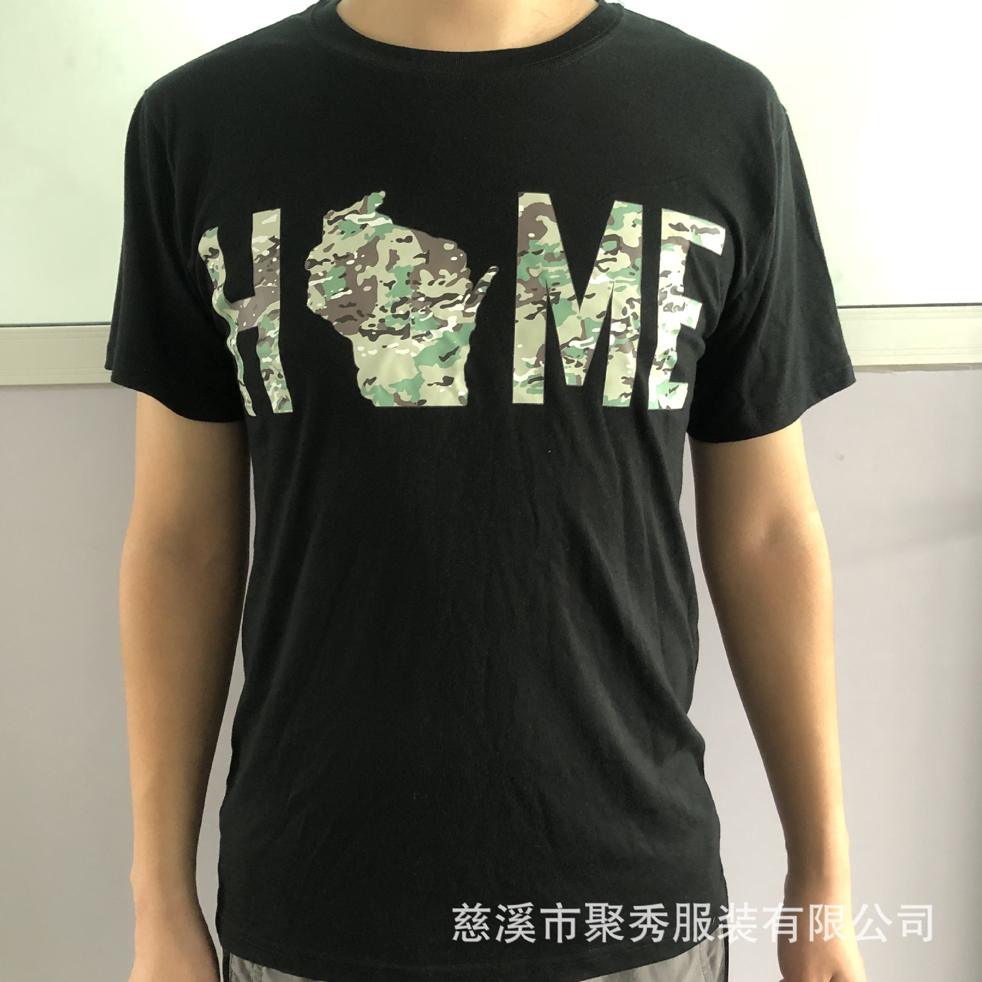 120g涤棉圆领短袖T恤广告衫宣传服t恤外贸文化衫定做 外贸涤棉t恤-阿里巴巴