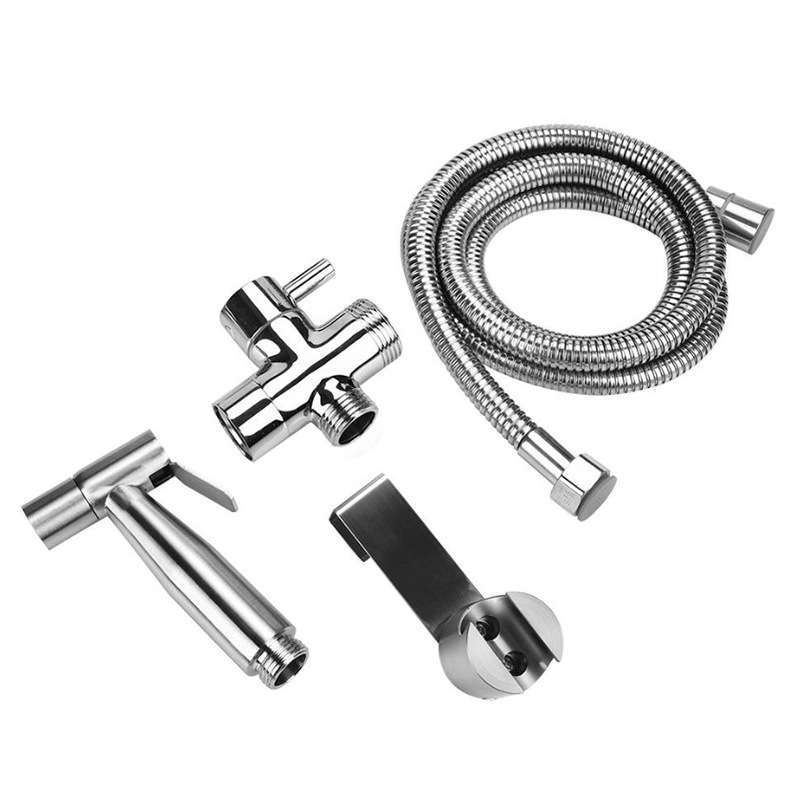 JY09113*52 妇洗器 挂钩支架 分水器 喷枪 四件套装