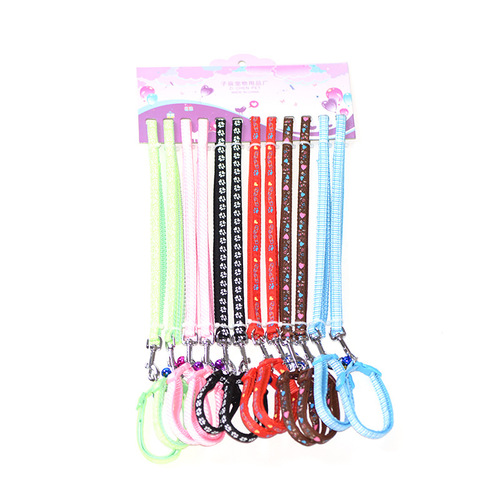 Amazon New Satin Lead Pet Supply Leash Collar Dog Rope Dog Chain Dog Harness Breakaway Lead
