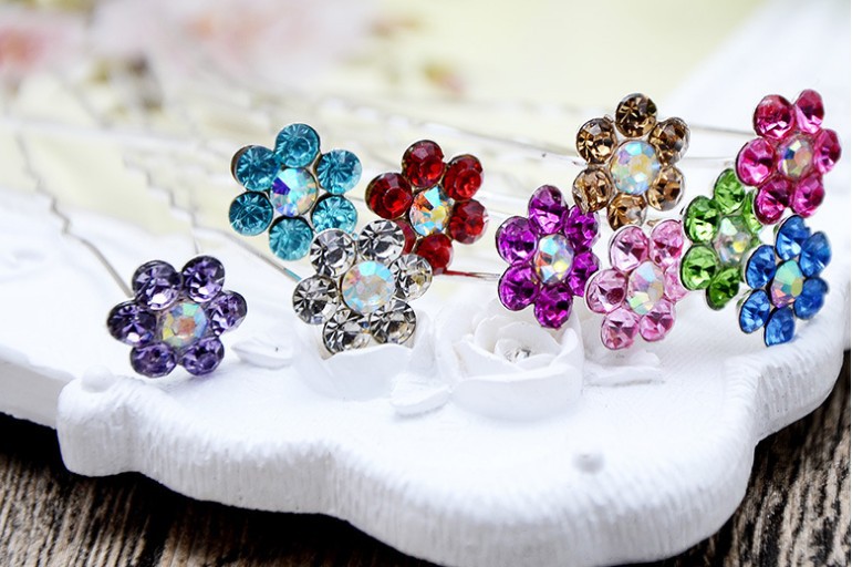 Mujeres Estilo Simple Estilo Clásico Flor Aleación Horquilla display picture 2