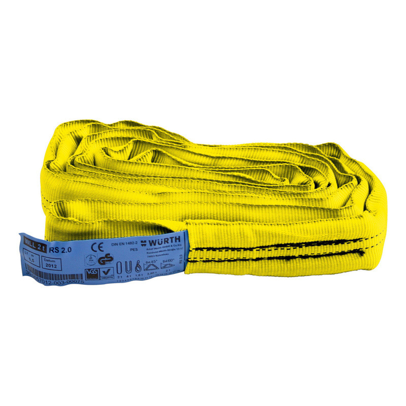 wurth/伍尔特圆吊带 圆形吊带-EN1492-直吊3000KG-2M