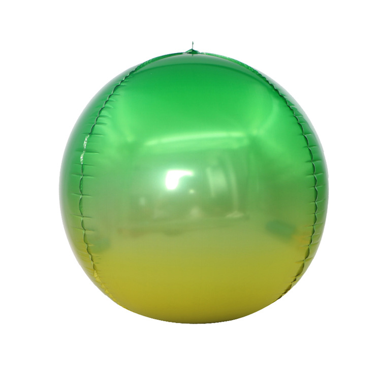 Print Craft Gradient Color Aluminum Film Party Balloons 1 Piece