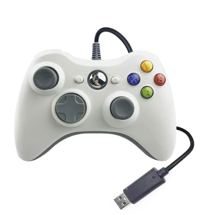 XBOX360 рукоятка xbox360 проводной геймпад USB интерфейс совместим с ПК компьютерная игра