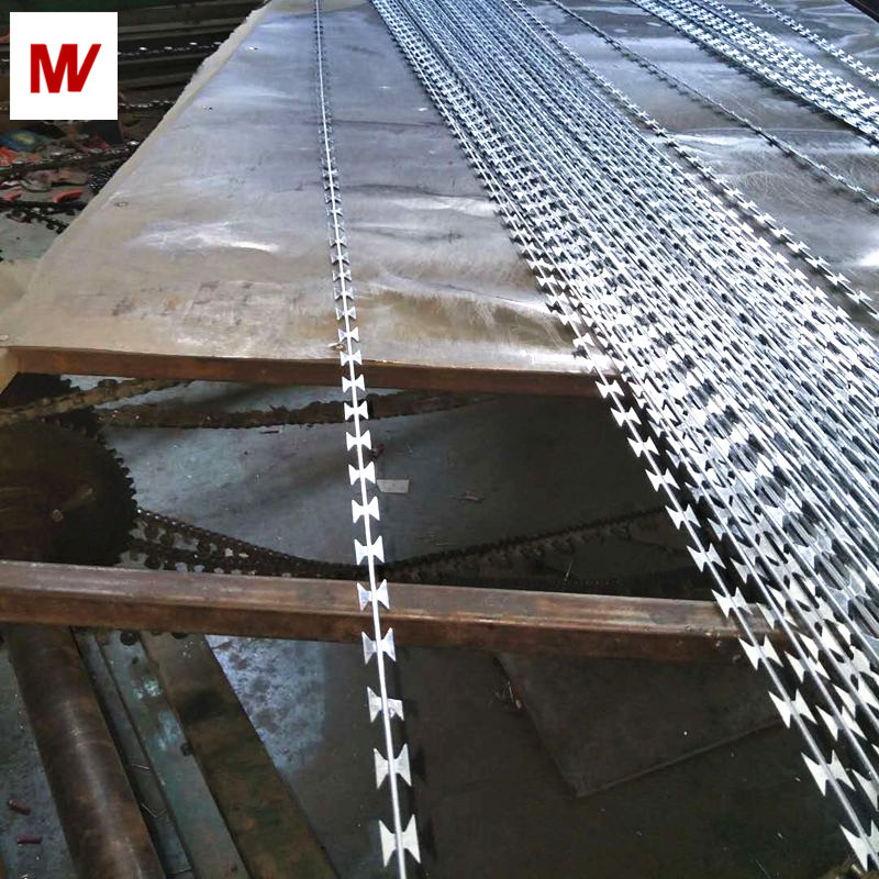 customized:Straight barbed wire Anti climbing guardrail Thorn wire Barbed wire straight line Razor Barbed Wire