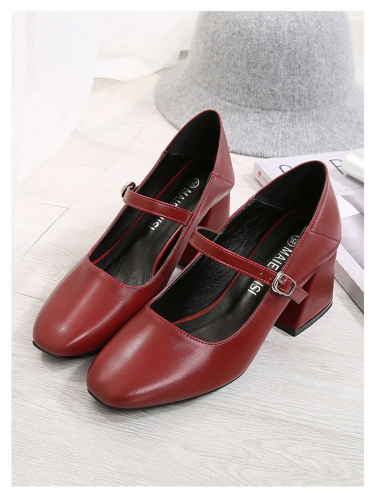 玛丽珍四色两穿单鞋