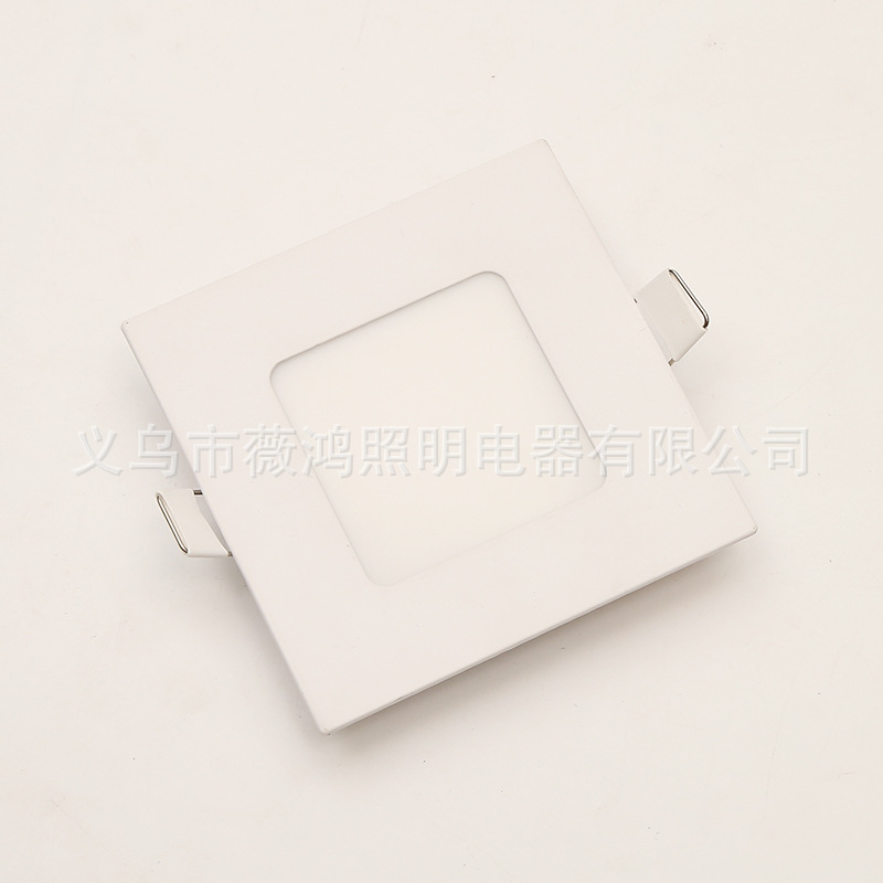 Simple incrustado blanco cálido ultra-Delgado panel de luz 12W18Wled downlight de techo de montaje abierto fundición de aluminio de ventas directas de la fábrica