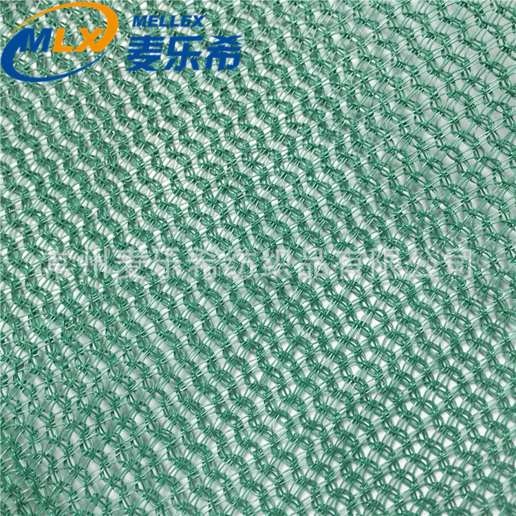 厂家生产 出口标准 密目网 建筑密目网 黑色9针 带锁眼建筑防护网