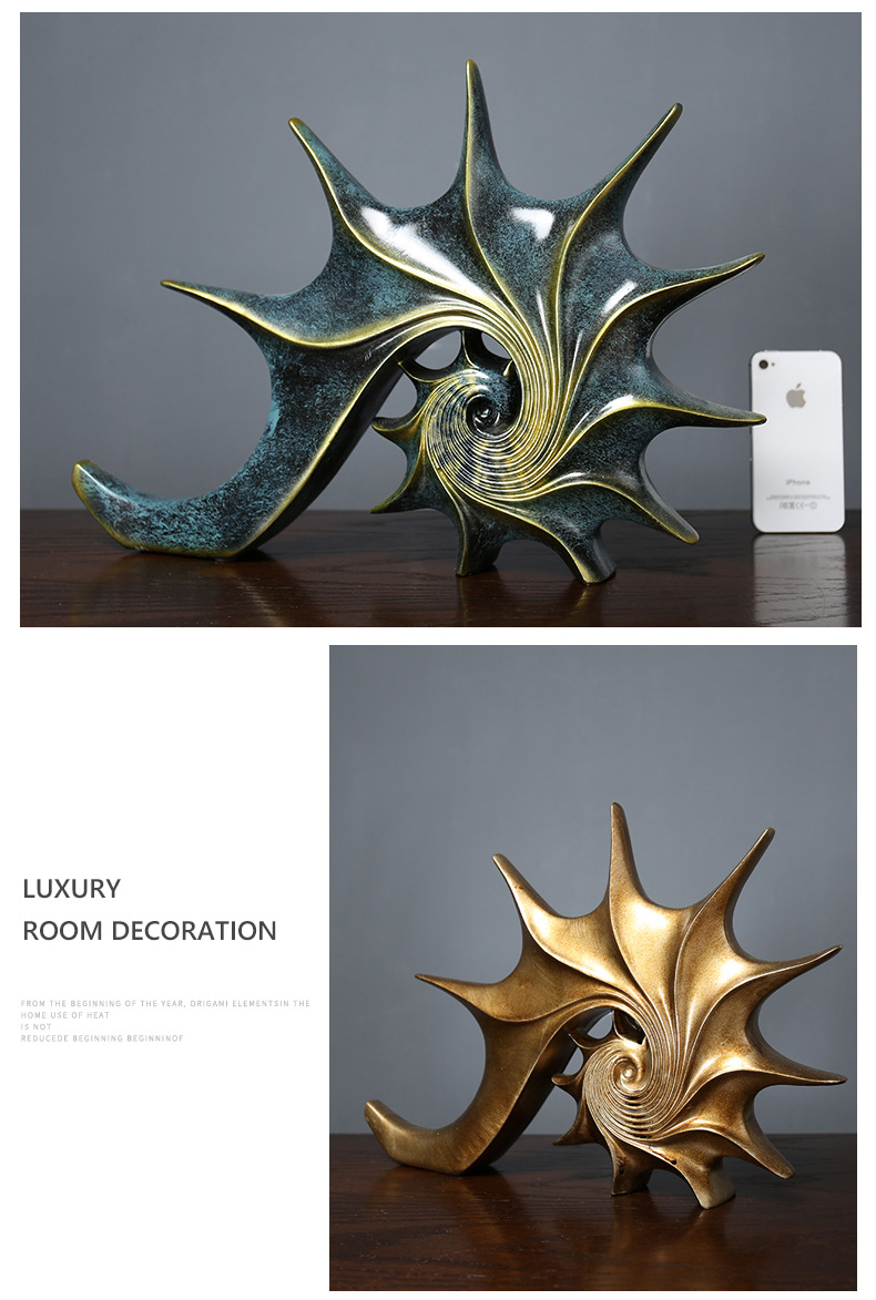 Abstract Conch Sculpture 2
