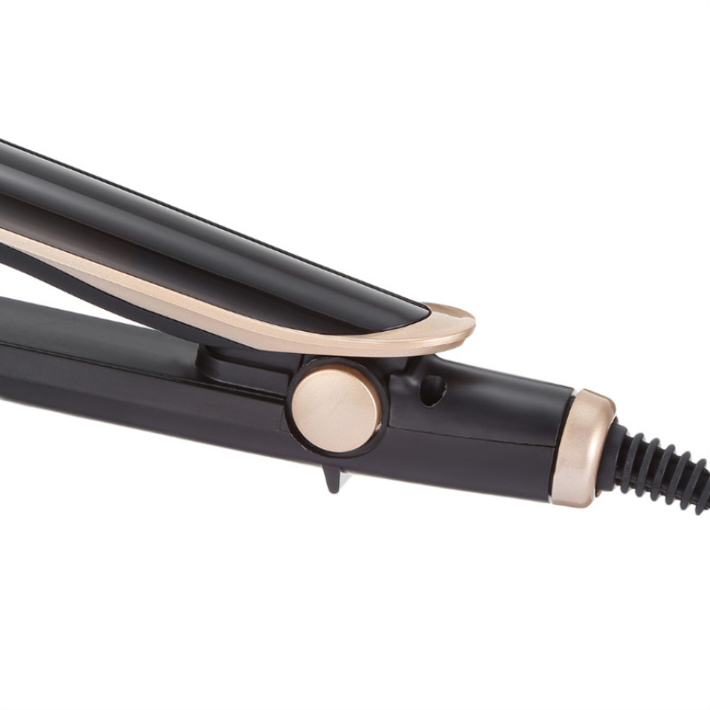 Infrared Thermoregulation Straight-rolling Dual-use Curling Iron Iron Perm Ceramic Panel Hair Straightener