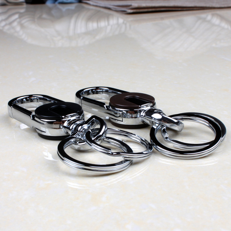 金属钥匙扣 腰挂汽车钥匙链圈挂件 定制 创意礼品